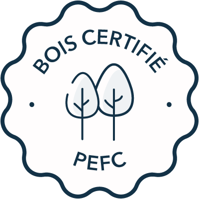 Pictogramme représentant le bois certifié