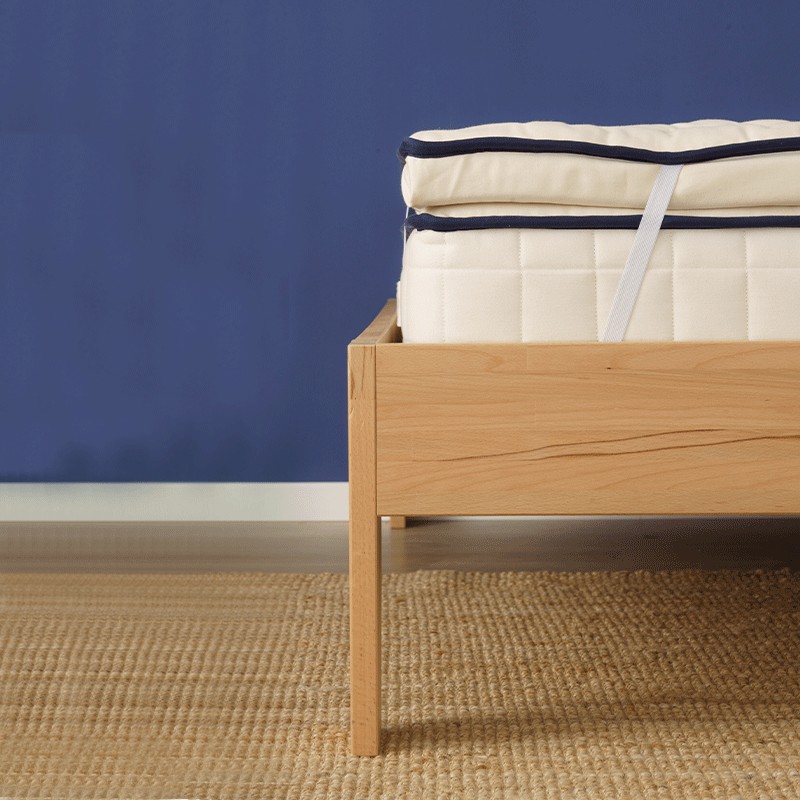 Good Nite Surmatelas Double 135x190x6cm - Fibre Creuse Polyester, Maille Respirante