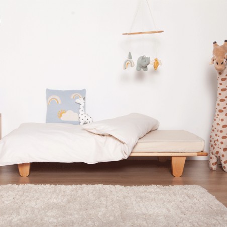 Parure de lit de luxe 100% coton biologique pour enfant avec