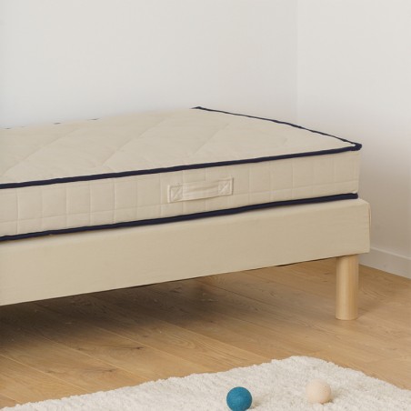 Matelas enfant 90x200 cm - naturel