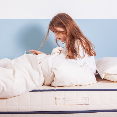 Matelas enfant 90x190 cm - naturel