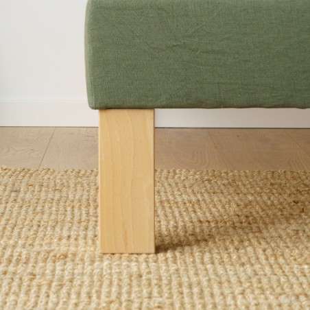 Sommier tapissier vert bouteille