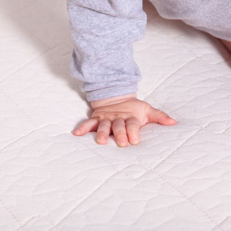 Matelas bébé 70x140 cm - naturel - laine