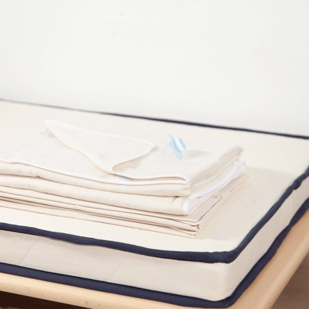 Ensemble lit bébé - 70 x 140 cm - Laine