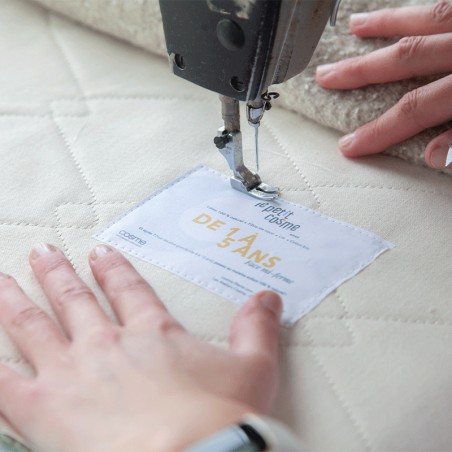 Pack jumeau matelas bébé cousu - 60 x 120 cm