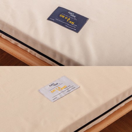 Pack jumeau matelas bébé dehoussable - 60 x 120 cm