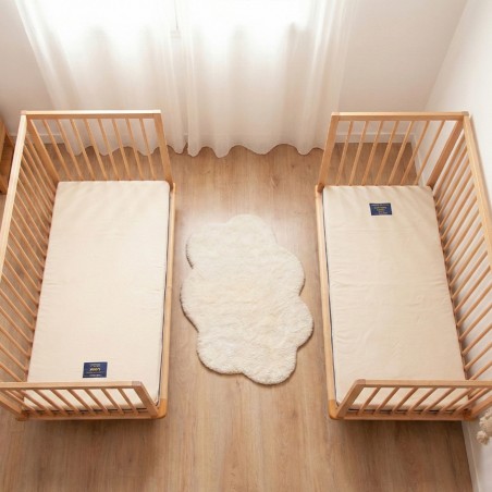 Pack jumeau matelas bébé dehoussable - 60 x 120 cm