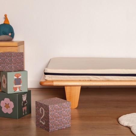 Pack jumeau matelas bébé dehoussable - 70 x 140 cm