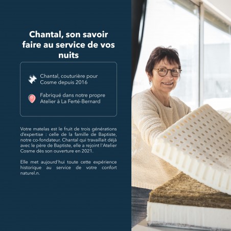 Matelas confort d'hôtel de luxe