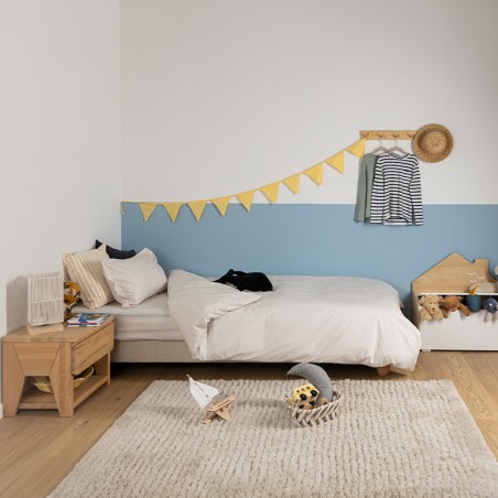 Parure de lit enfant - en percale de coton bio