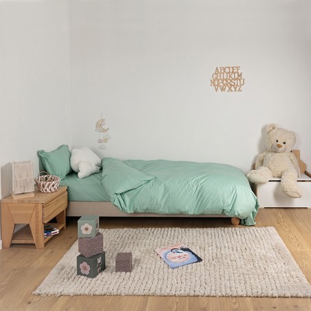 Parure de lit enfant - en percale de coton bio