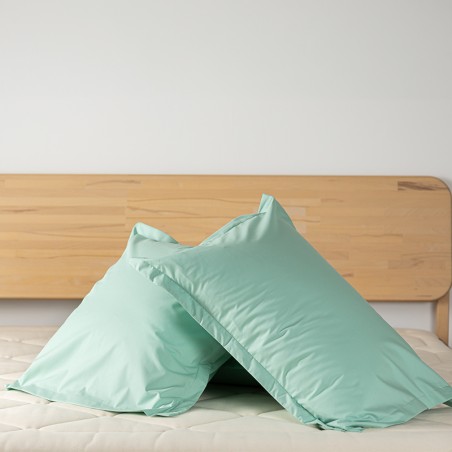 Taie d'oreiller - percale de coton bio