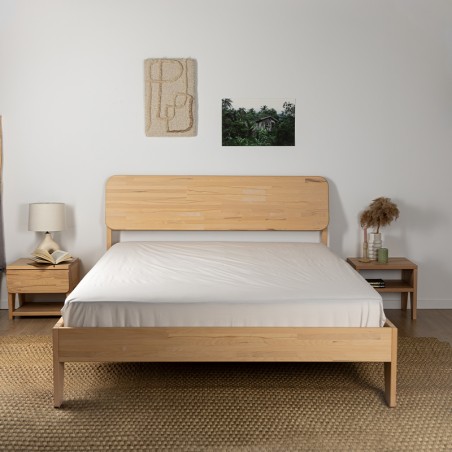 Drap housse - percale de coton bio