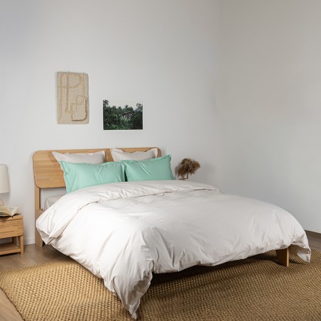 Parure de lit - percale de coton bio