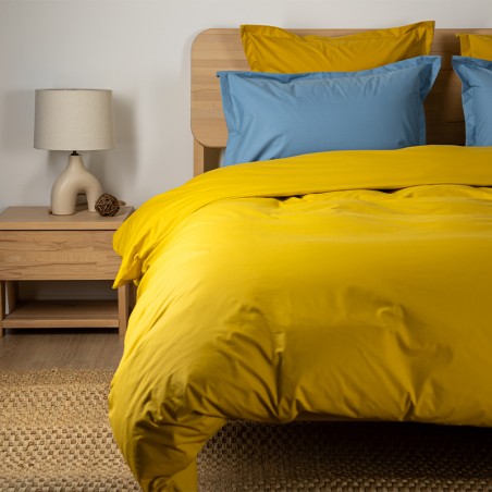 Parure de lit - percale de coton bio