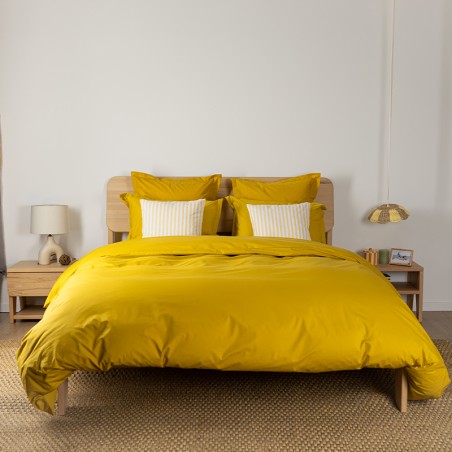 Parure de lit - percale de coton bio