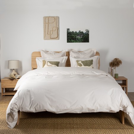 Parure de lit - percale de coton bio