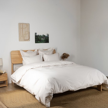 Parure de lit - percale de coton bio