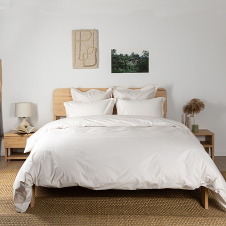 Parure de lit - percale de coton bio