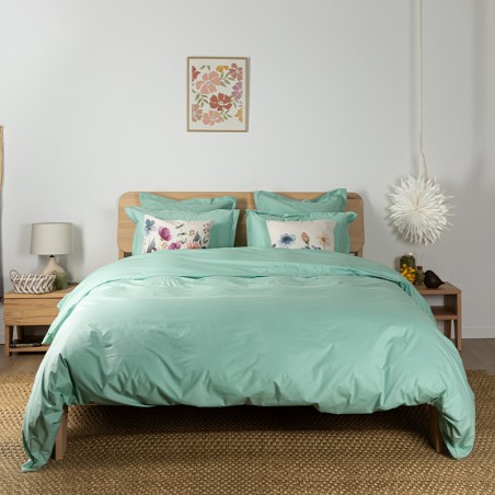 Parure de lit - percale de coton bio