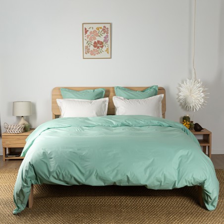 Parure de lit - percale de coton bio