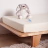 Drap housse bébé - percale de coton bio