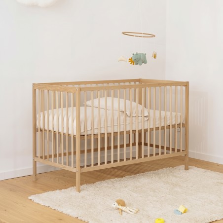 Housse de couette bébé - percale coton bio
