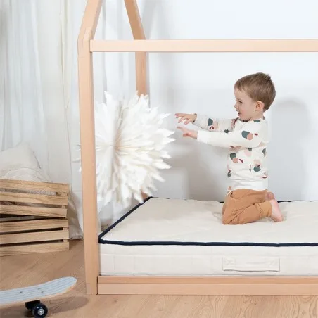 Matelas enfant 90x190 cm - naturel