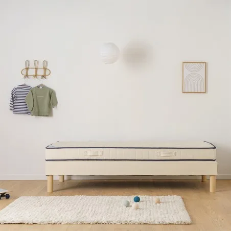 Matelas enfant 90x190 cm - naturel