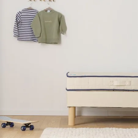Matelas enfant 90x190 cm - naturel