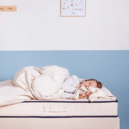 Matelas enfant 90x190 cm - naturel