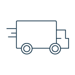 Pictogramme illustrant la livraison standard