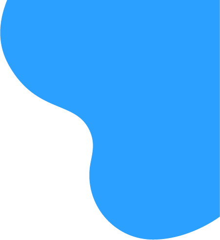 Illustration représentant un morceau de nuage bleu