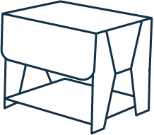 Pictogramme représentant du mobilier