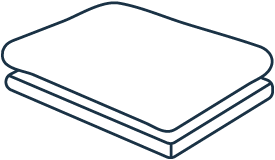 Pictogramme représentant un sur-matelas