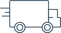 Logo représentant un camion de transport