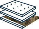 Logo représentant un matelas