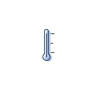 Pictogramme représentant un thermomètre