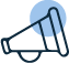 Pictogramme megaphone