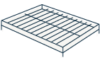 Pictogramme représentant un sommier adulte