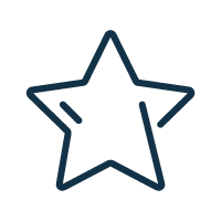 Pictogramme représentant une étoile