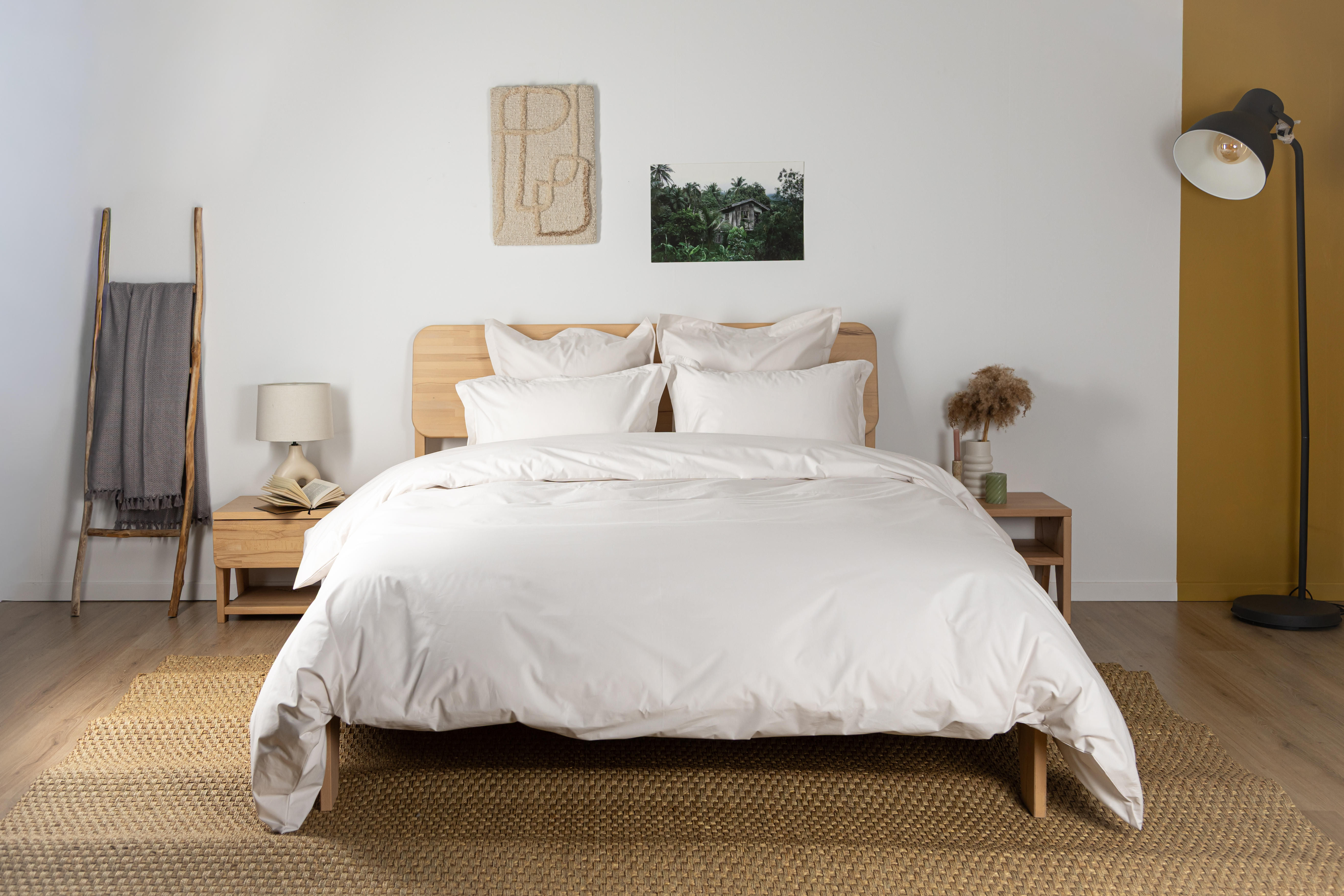 Aménagement d'une chambre avec un lit queen size 160x200