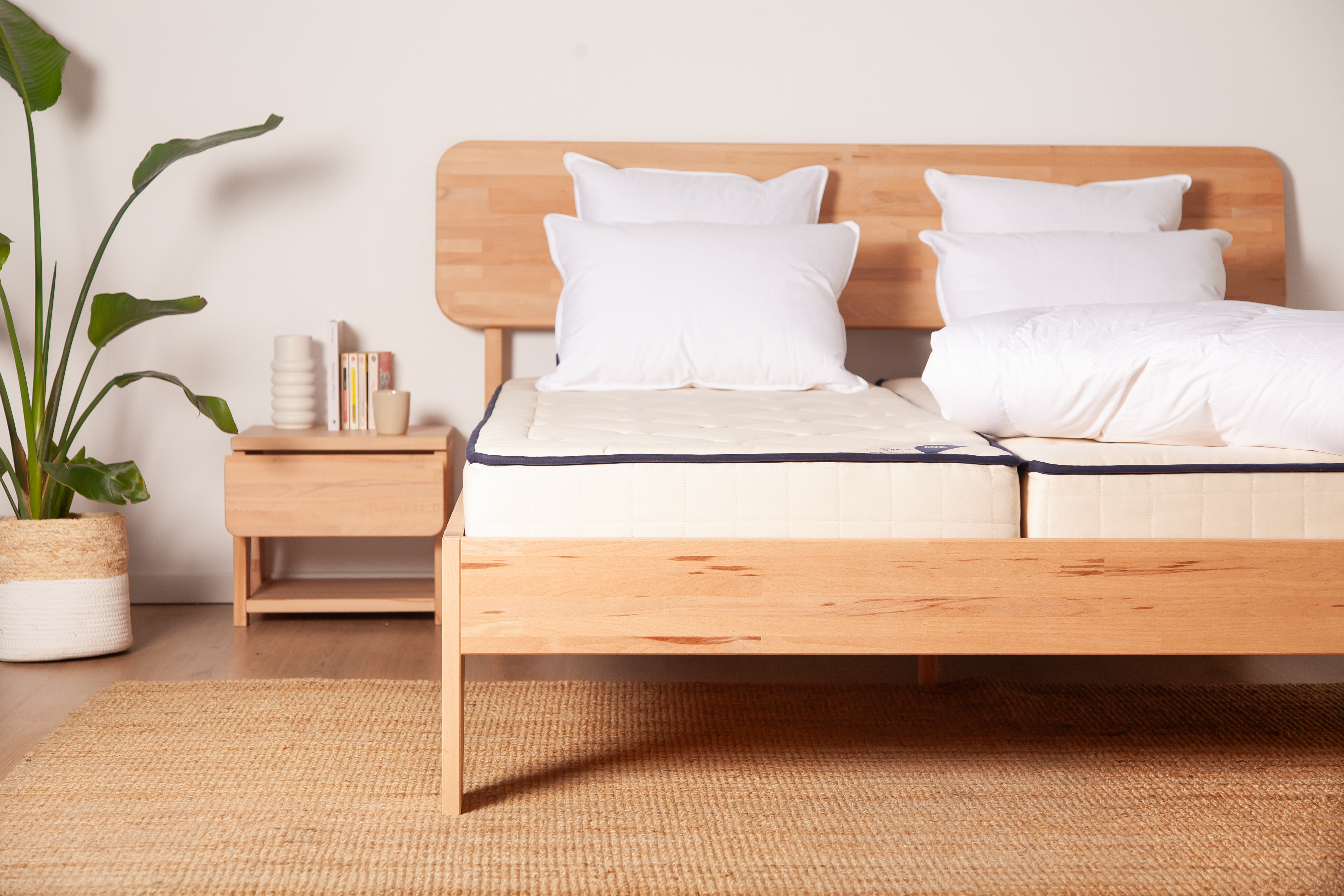 Deux matelas 80x200 séparés pour une meilleure indépendance