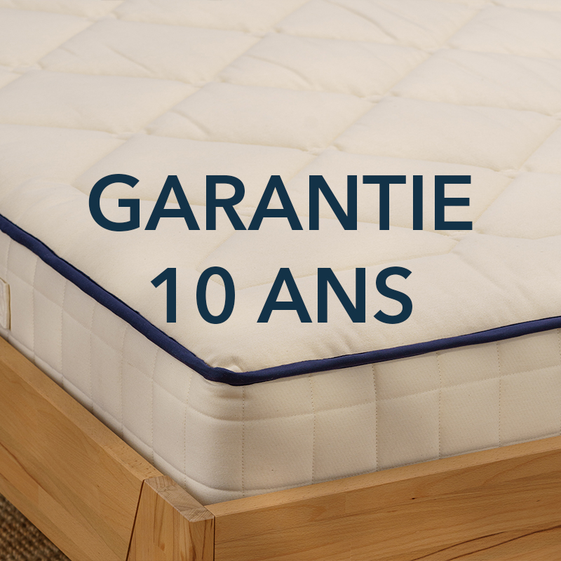 Garantie 10 ans sur les matelas