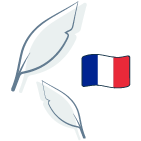 Pictogramme représentant des plumettes française