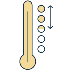 Pictogramme représentant un thermomètre