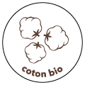 Pictogramme représentant un du coton bio