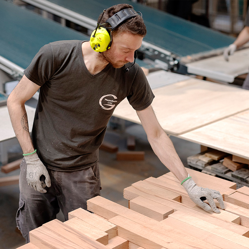 Fabrication sommier bois en normandie