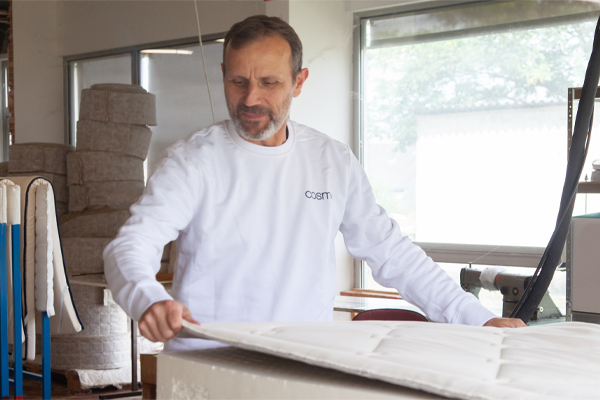 Jean, responsable de l'atelier Cosme